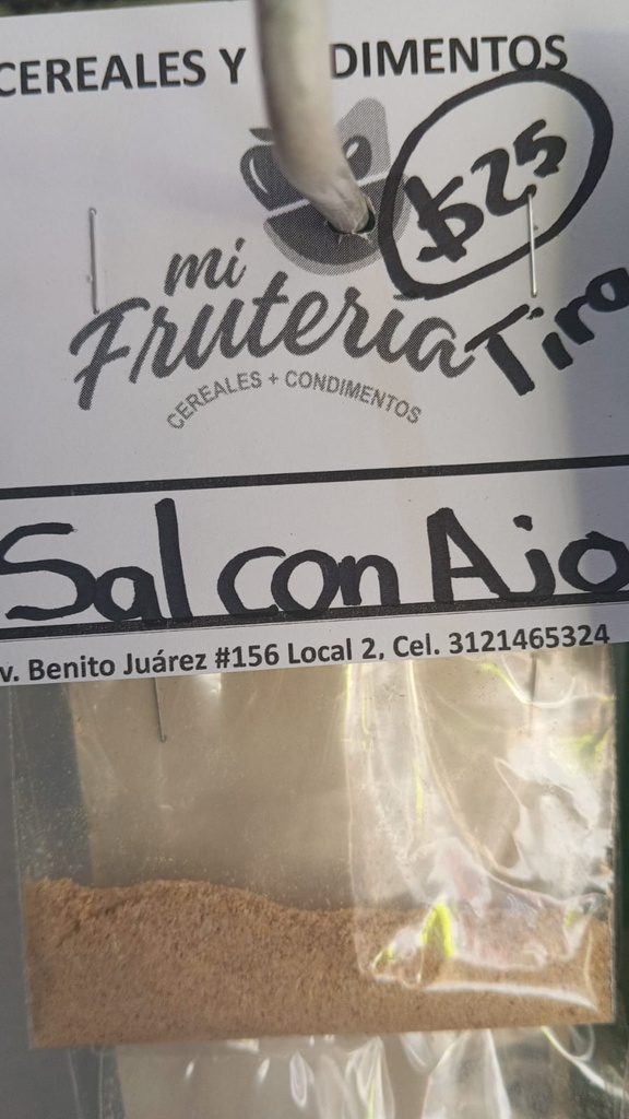 Sal con Ajo Tira