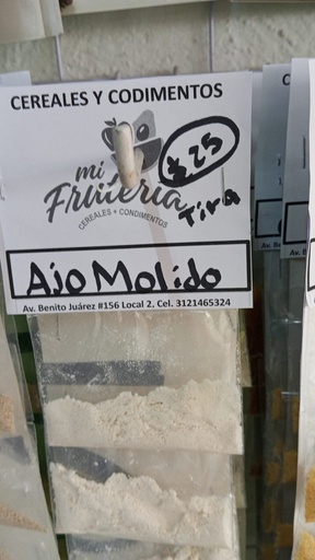 Ajo Molido Tira